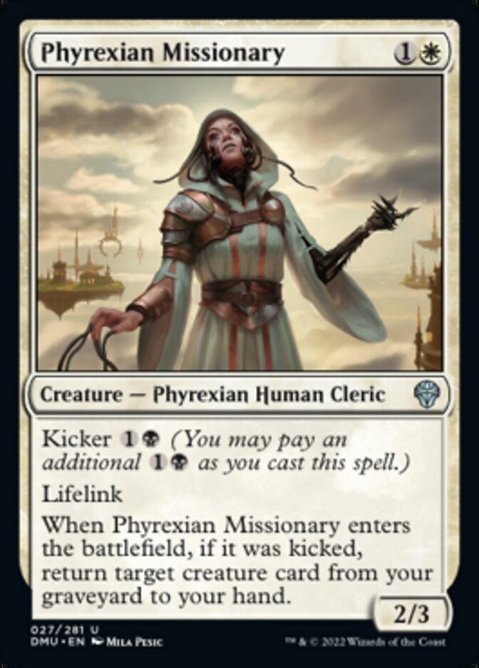 Phyrexian Missionary [Dominaria United] | Spectrum Games