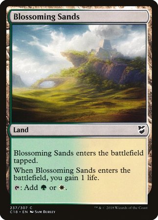Blossoming Sands [Commander 2018] | Spectrum Games