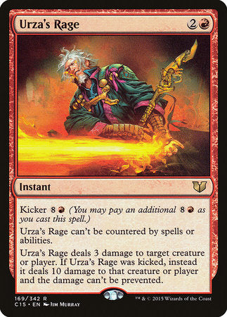 Urza's Rage [Commander 2015] | Spectrum Games