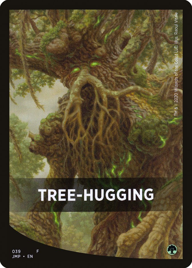 Tree-Hugging Theme Card [Jumpstart Front Cards] | Spectrum Games