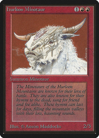 Hurloon Minotaur [Limited Edition Beta] | Spectrum Games