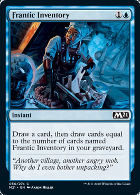 Frantic Inventory [Core Set 2021] | Spectrum Games