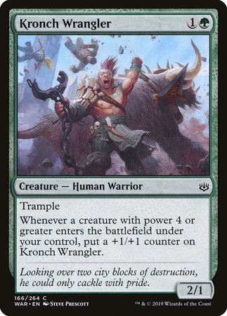 Kronch Wrangler [War of the Spark] | Spectrum Games