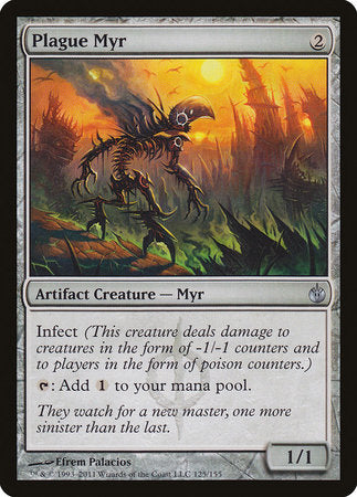 Plague Myr [Mirrodin Besieged] | Spectrum Games