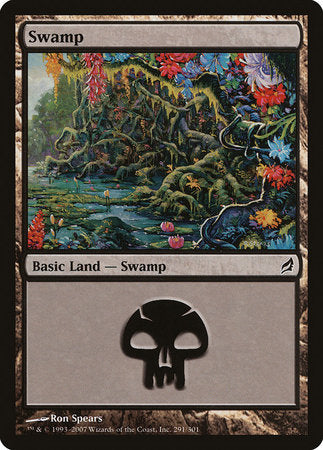 Swamp (291) [Lorwyn] | Spectrum Games