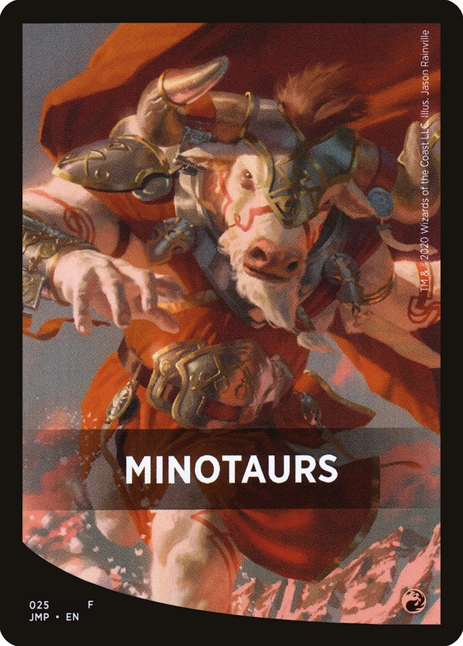 Minotaurs Theme Card [Jumpstart Front Cards] | Spectrum Games