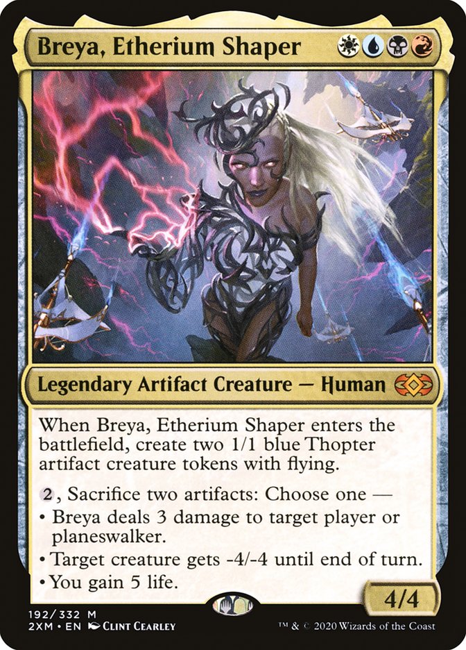 Breya, Etherium Shaper [Double Masters] | Spectrum Games