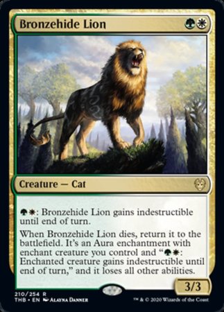 Bronzehide Lion [Theros Beyond Death] | Spectrum Games