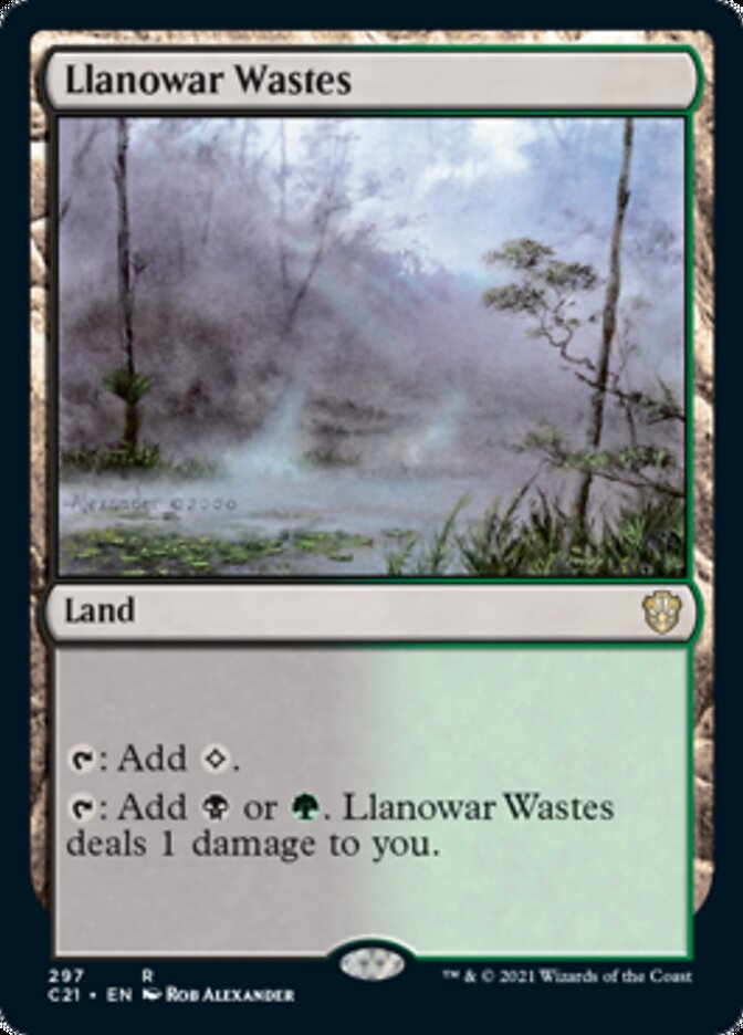 Llanowar Wastes [Commander 2021] | Spectrum Games