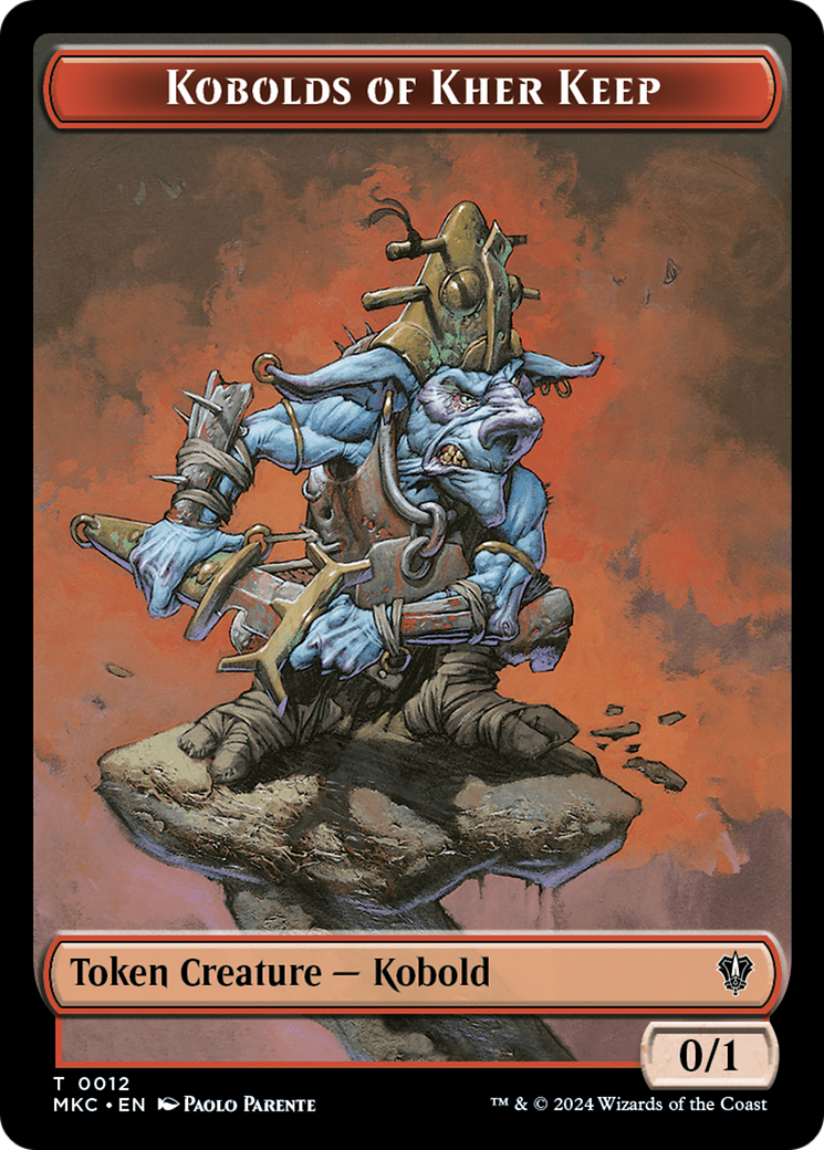 Soldier // Kobolds of Kher Keep Double-Sided Token [Murders at Karlov Manor Commander Tokens] | Spectrum Games