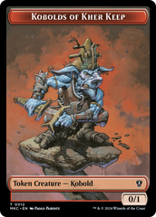 Soldier // Kobolds of Kher Keep Double-Sided Token [Murders at Karlov Manor Commander Tokens] | Spectrum Games