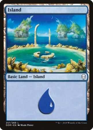 Island (257) [Dominaria] | Spectrum Games