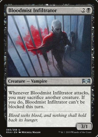 Bloodmist Infiltrator [Ravnica Allegiance] | Spectrum Games