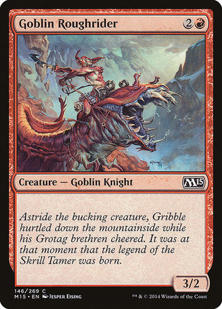 Goblin Roughrider [Magic 2015] | Spectrum Games