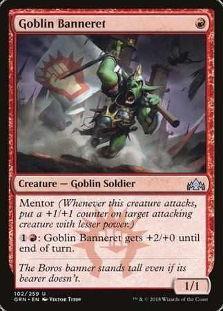 Goblin Banneret [Guilds of Ravnica] | Spectrum Games