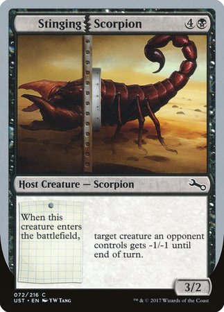 Stinging Scorpion [Unstable] | Spectrum Games