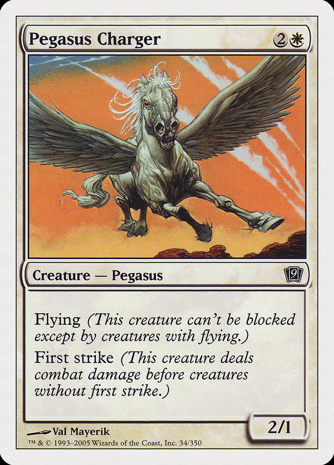 Pegasus Charger [Ninth Edition] | Spectrum Games