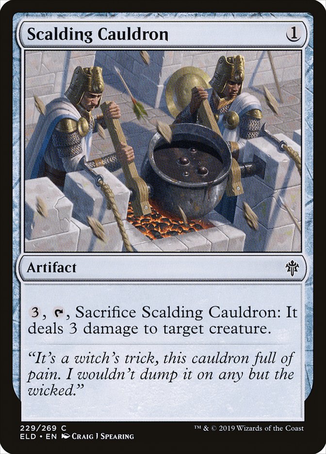 Scalding Cauldron [Throne of Eldraine] | Spectrum Games