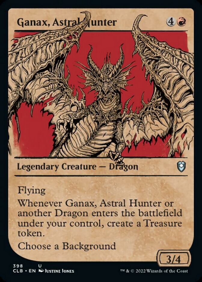 Ganax, Astral Hunter (Showcase) [Commander Legends: Battle for Baldur's Gate] | Spectrum Games