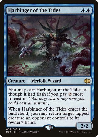 Harbinger of the Tides [Duel Decks: Merfolk vs. Goblins] | Spectrum Games
