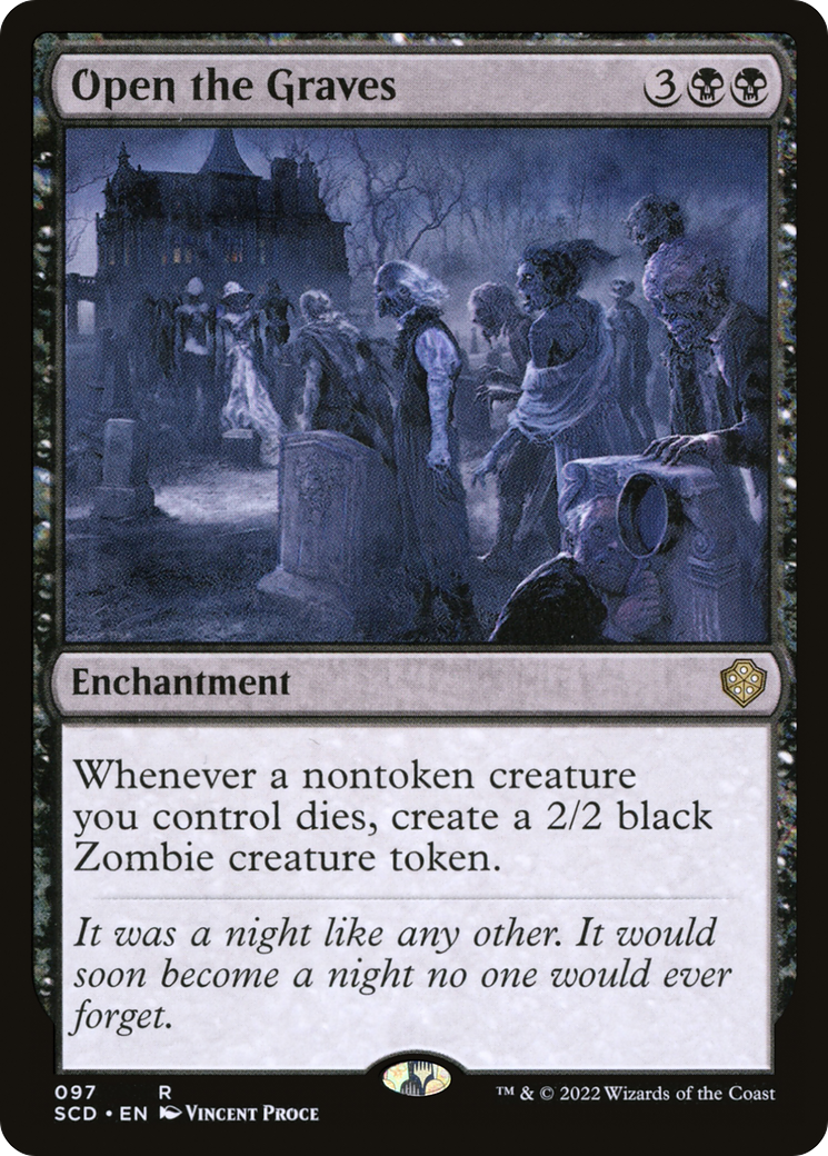 Open the Graves [Starter Commander Decks] | Spectrum Games