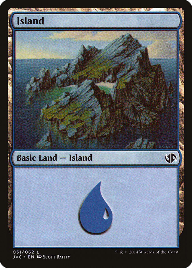 Island (31) [Duel Decks Anthology] | Spectrum Games