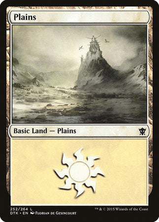 Plains (252) [Dragons of Tarkir] | Spectrum Games