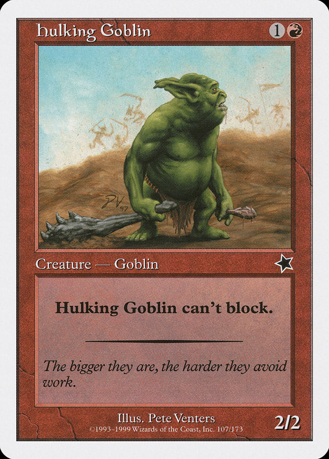 Hulking Goblin [Starter 1999] | Spectrum Games