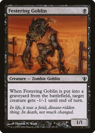 Festering Goblin [Archenemy] | Spectrum Games