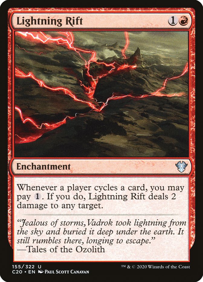 Lightning Rift [Commander 2020] | Spectrum Games