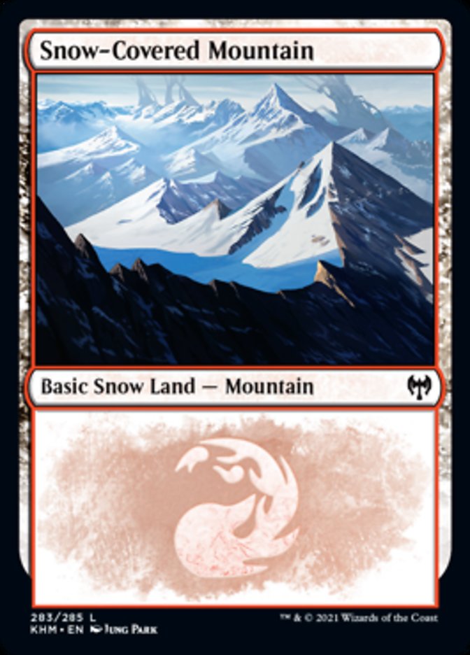 Snow-Covered Mountain (283) [Kaldheim] | Spectrum Games
