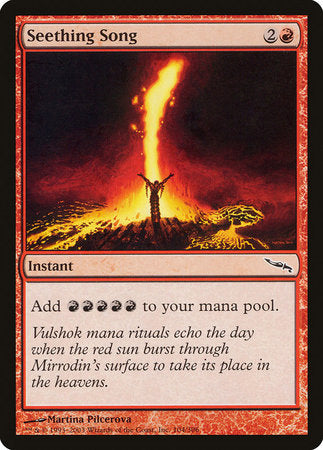 Seething Song [Mirrodin] | Spectrum Games