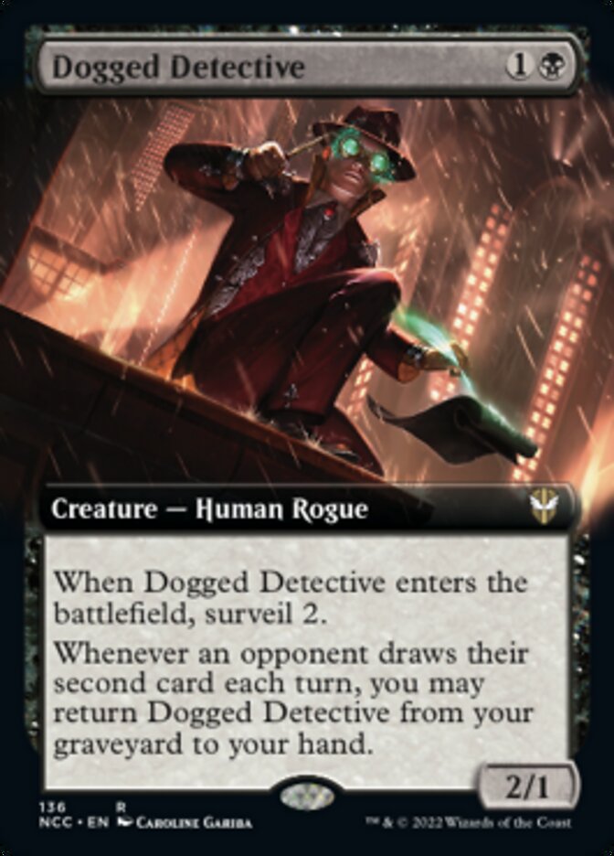 Dogged Detective (Extended Art) [Streets of New Capenna Commander] | Spectrum Games