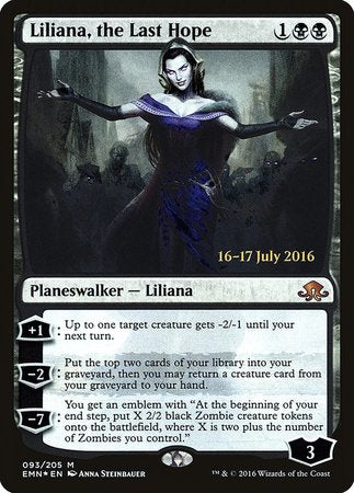 Liliana, the Last Hope [Eldritch Moon Promos] | Spectrum Games