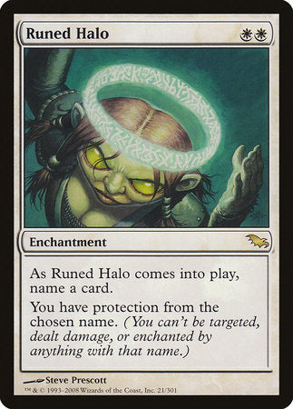 Runed Halo [Shadowmoor] | Spectrum Games