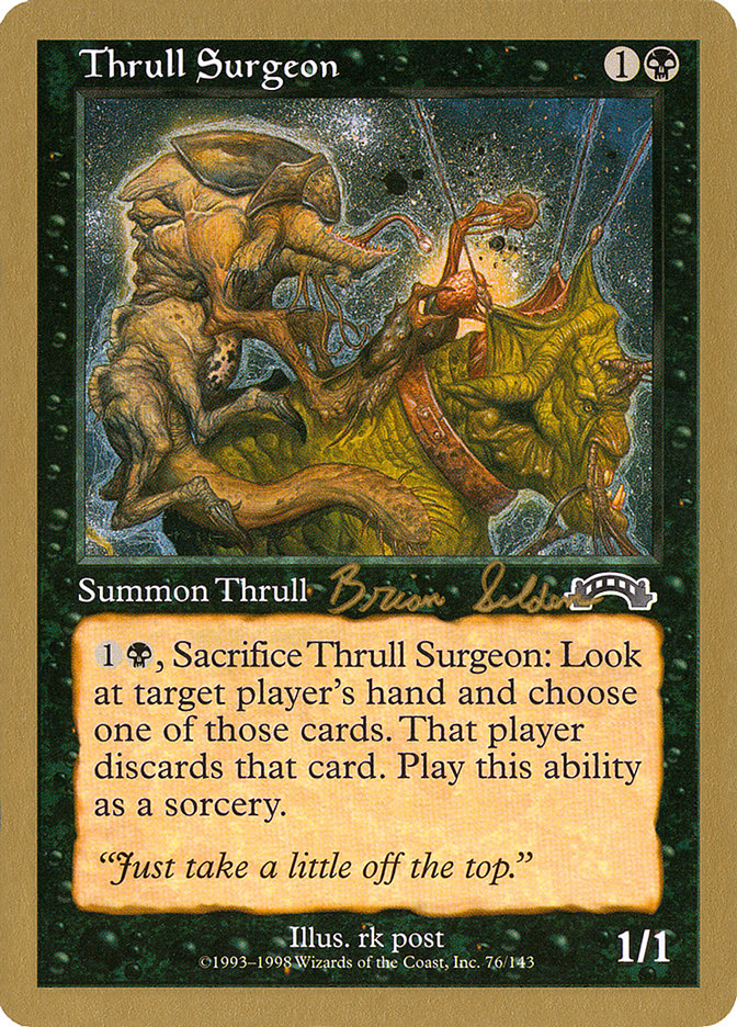 Thrull Surgeon (Brian Selden) [World Championship Decks 1998] | Spectrum Games