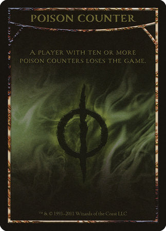 Poison Counter Token [Mirrodin Besieged Tokens] | Spectrum Games