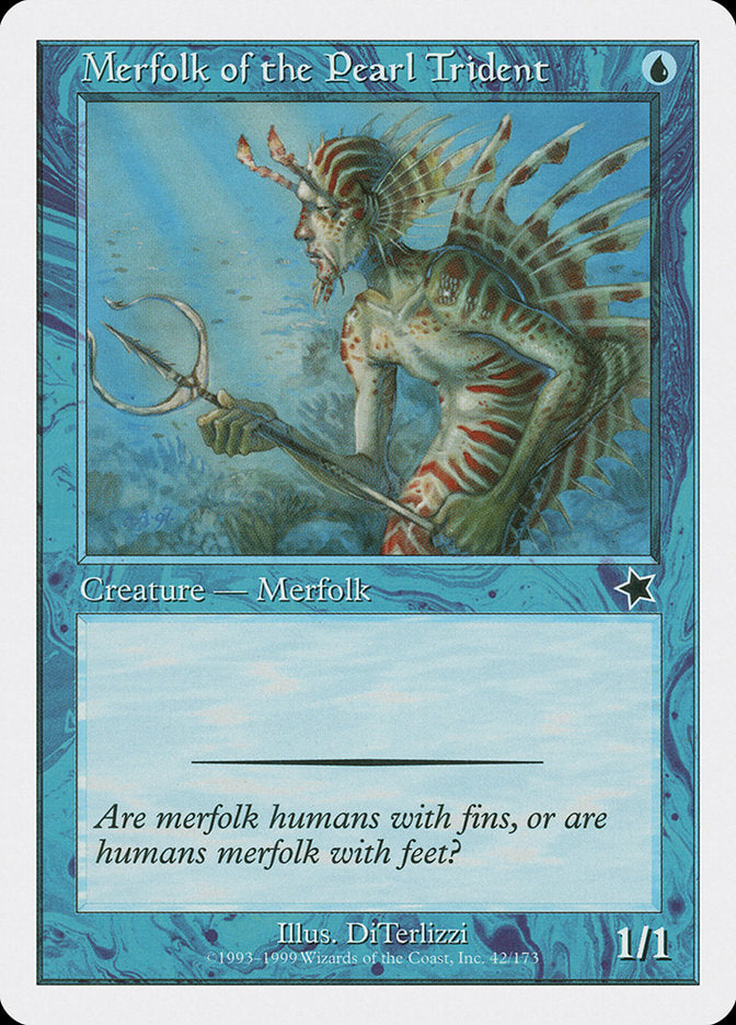 Merfolk of the Pearl Trident [Starter 1999] | Spectrum Games