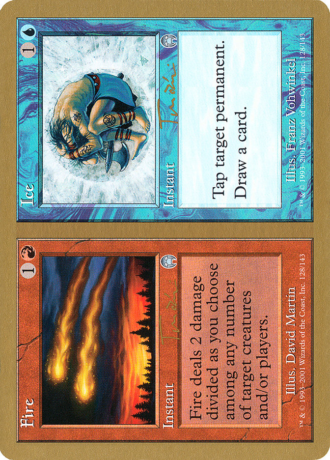 Fire // Ice (Jan Tomcani) [World Championship Decks 2001] | Spectrum Games