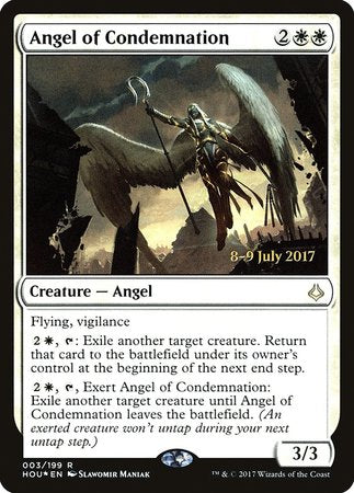 Angel of Condemnation [Hour of Devastation Promos] | Spectrum Games