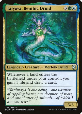Tatyova, Benthic Druid [Dominaria] | Spectrum Games