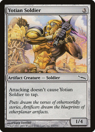 Yotian Soldier [Mirrodin] | Spectrum Games