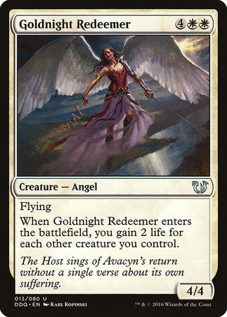 Goldnight Redeemer [Duel Decks: Blessed vs. Cursed] | Spectrum Games