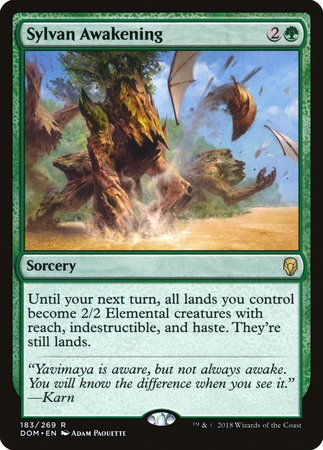 Sylvan Awakening [Dominaria] | Spectrum Games