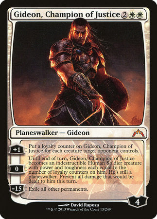 Gideon, Champion of Justice [Gatecrash] | Spectrum Games