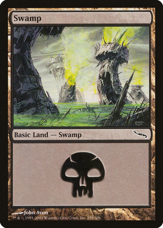 Swamp (298) [Mirrodin] | Spectrum Games