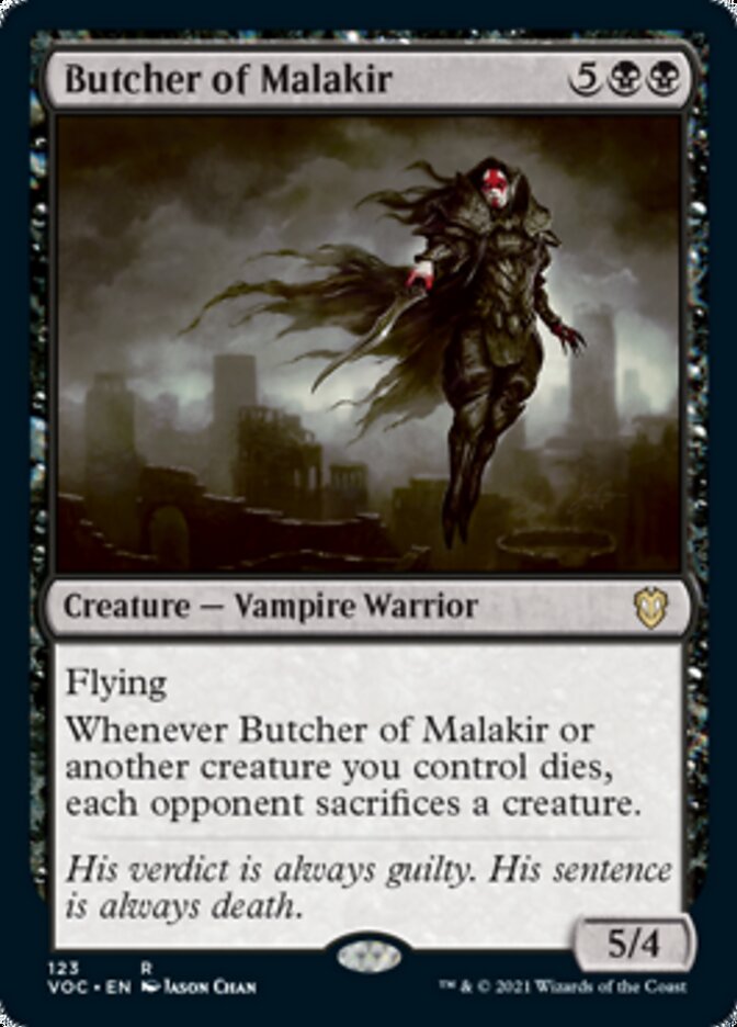 Butcher of Malakir [Innistrad: Crimson Vow Commander] | Spectrum Games