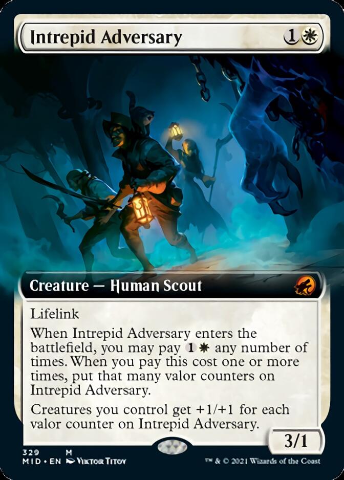 Intrepid Adversary (Extended) [Innistrad: Midnight Hunt] | Spectrum Games