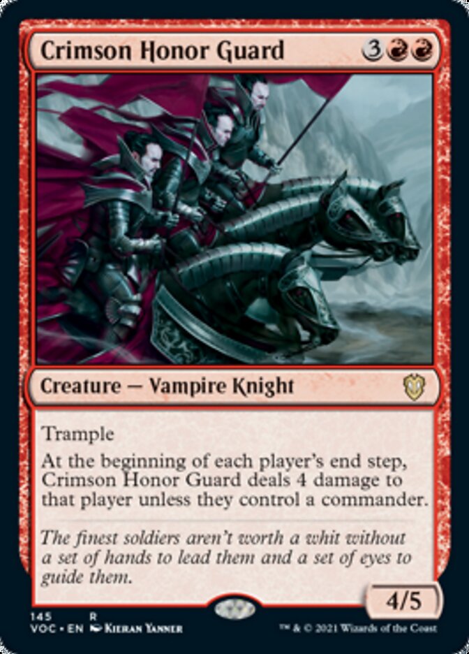 Crimson Honor Guard [Innistrad: Crimson Vow Commander] | Spectrum Games