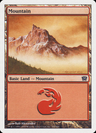 Mountain (346) [Ninth Edition] | Spectrum Games